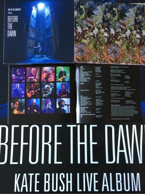 Kate Bush 'Before the Dawn Live' Album artwork.